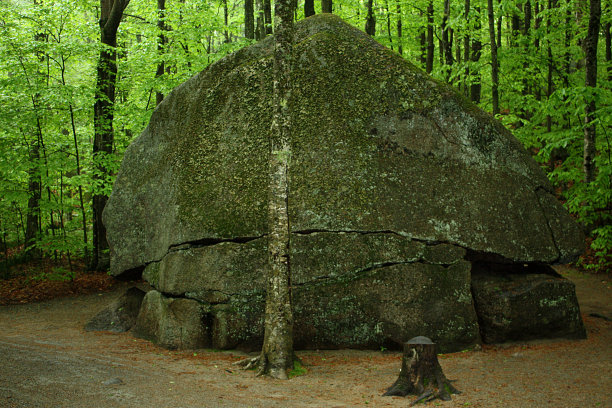 古怪的巨石-科德角，马萨诸塞州图片下载