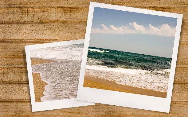 夏天的海图片下载