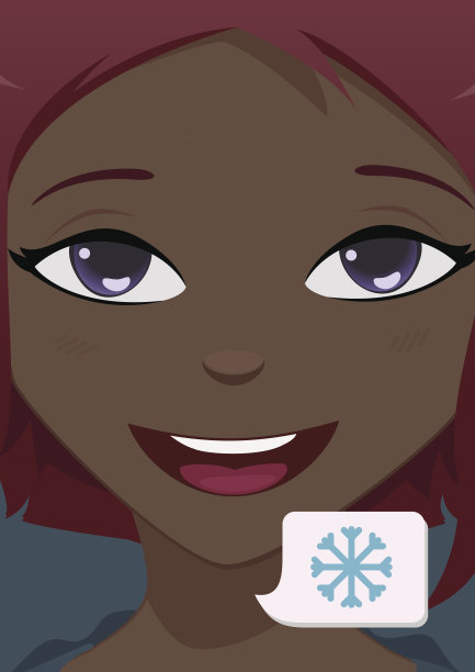 脸部特写图片下载