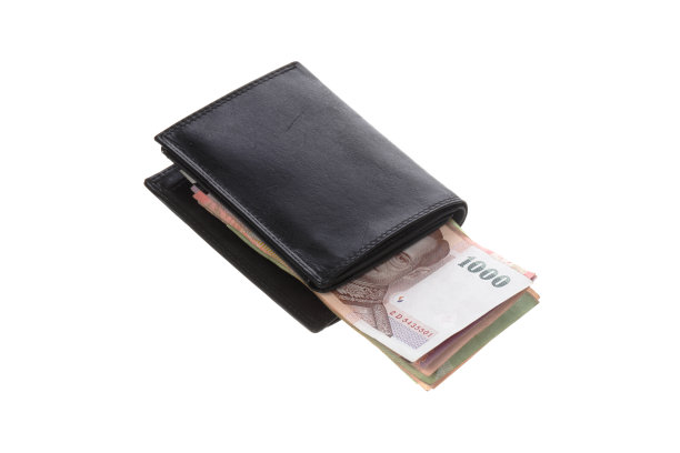 钱包里的泰铢钞票图片下载