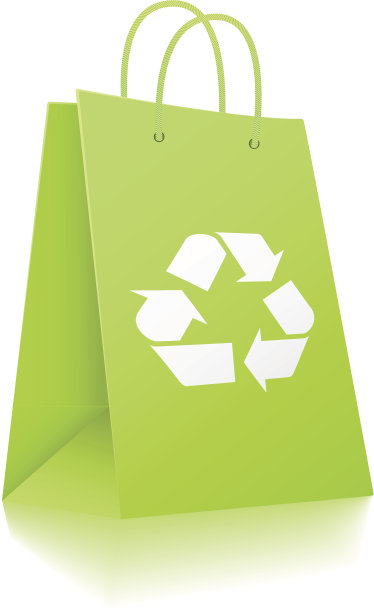 绿色购物图片下载