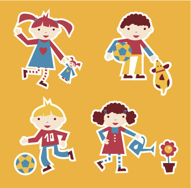 孩子们玩耍图片下载