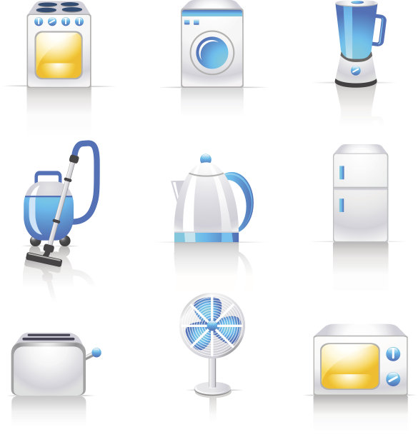 家用电器的图标图片下载