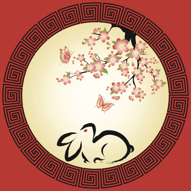 中国新年贺卡素材图片