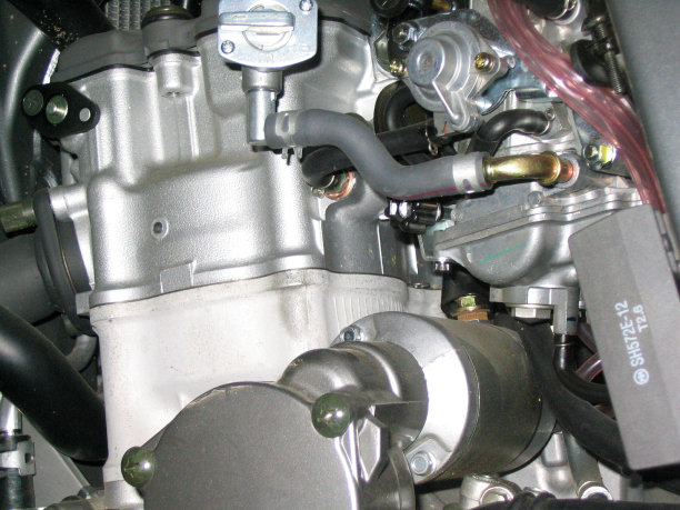 摩托车发动机特写镜头图片下载