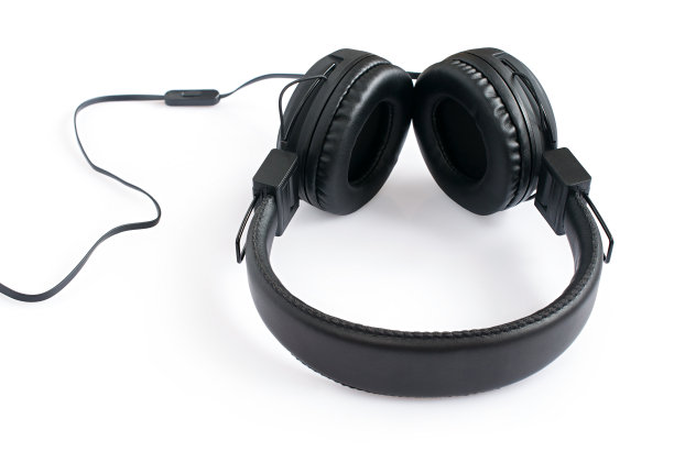 黑色耳机图片下载