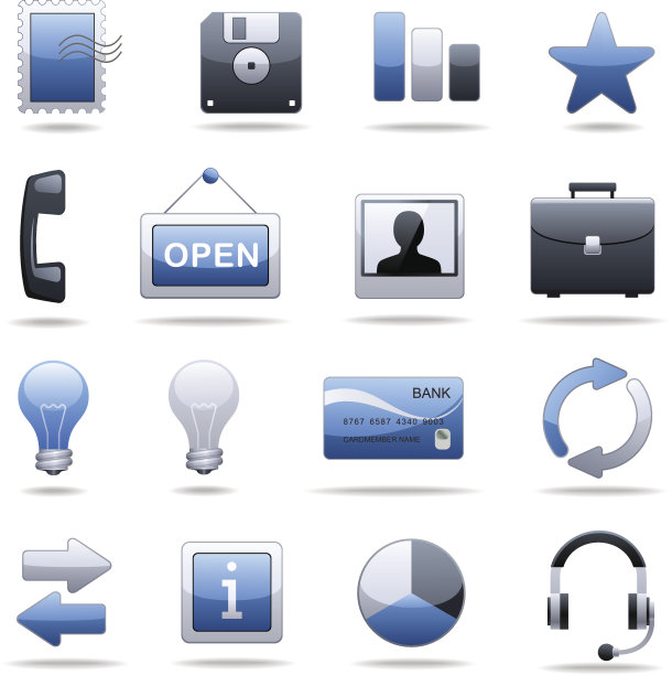 办公终端业务图标图片下载