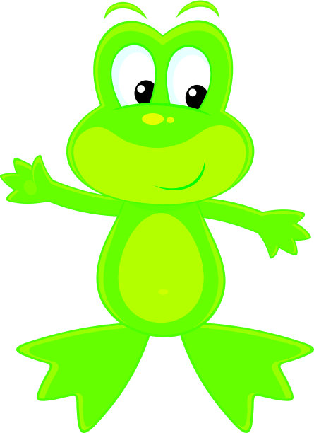 绿色的小青蛙图片下载