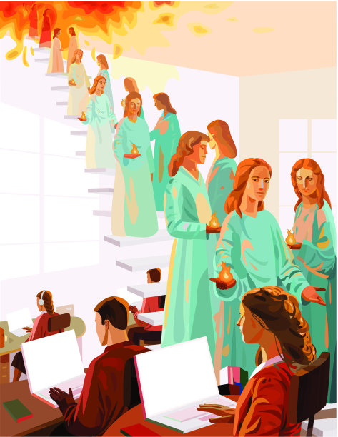 天堂的阶梯图片下载