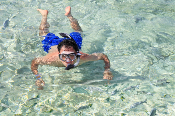 游泳浮潜图片下载