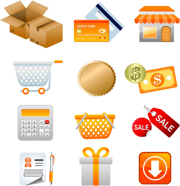 购物的图标图片下载