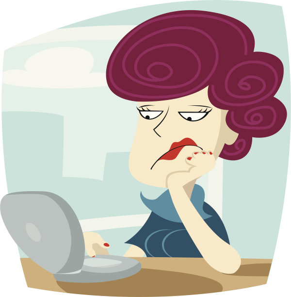 无聊的女人图片下载