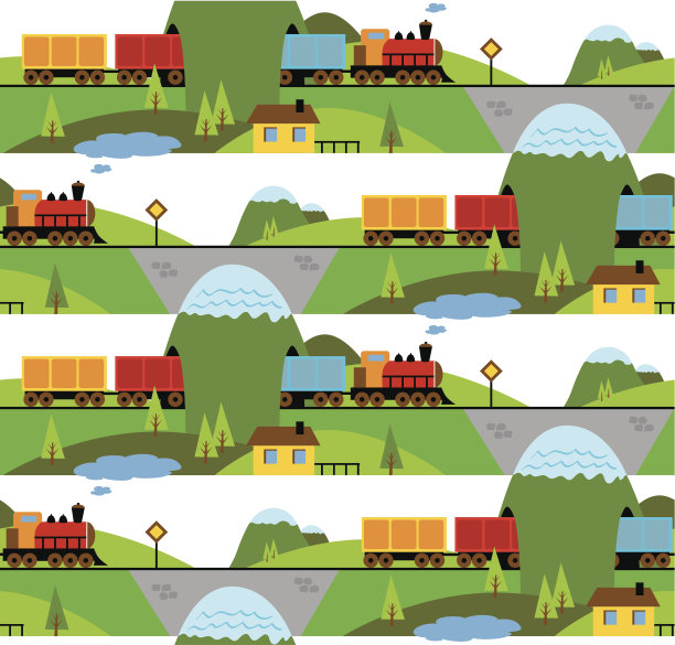 铁路运输模式图片下载