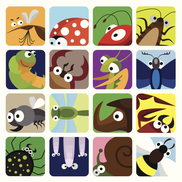 昆虫图标设置图片下载