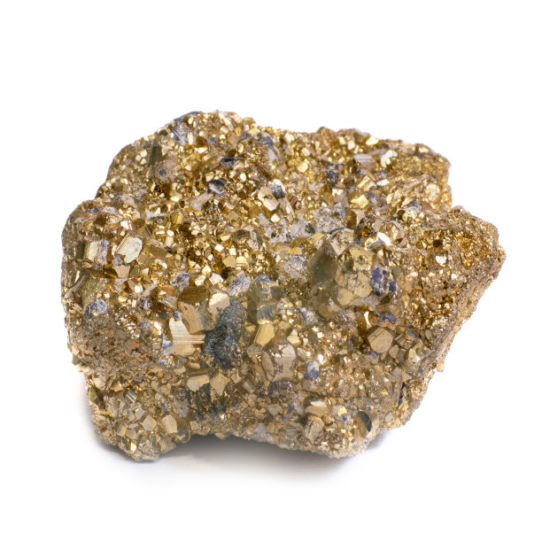 愚人之金上的金块图片下载