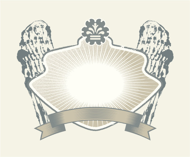 垃圾摇滚风格矢量徽章图片下载