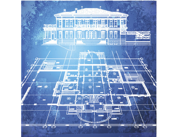 抽象的建筑背景图片下载