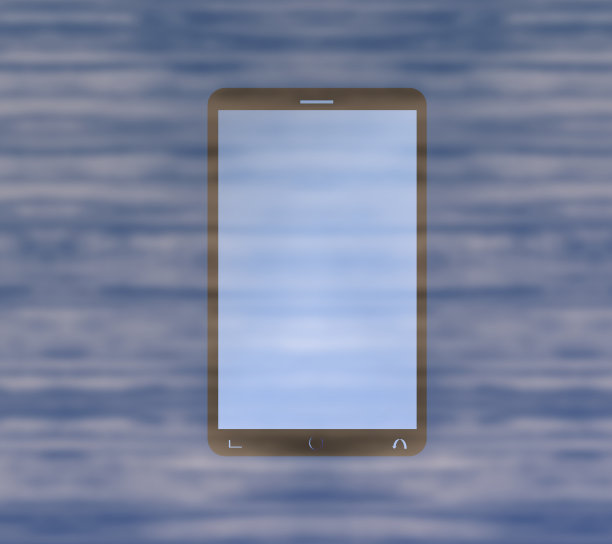 智能手机木质背景图片下载