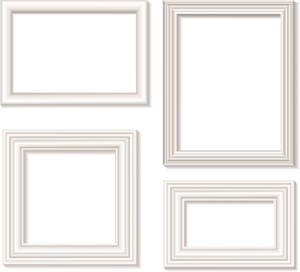 白色相框图片下载