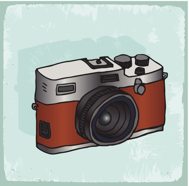 卡通旧相机图片下载