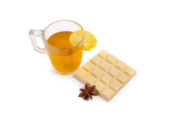 一杯茶，巧克力和八角图片下载
