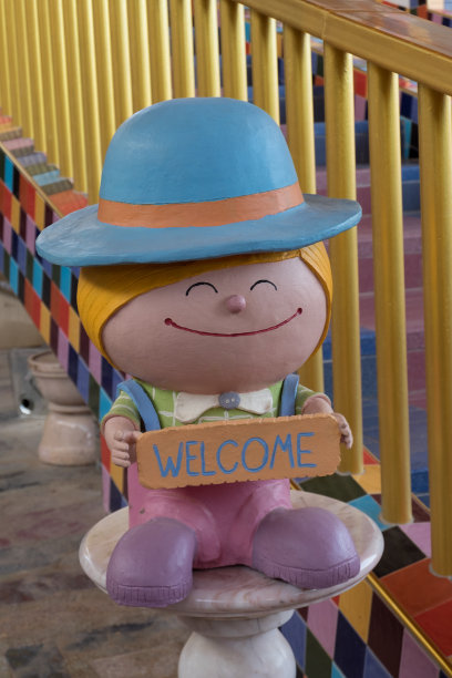 女孩的雕像图片下载