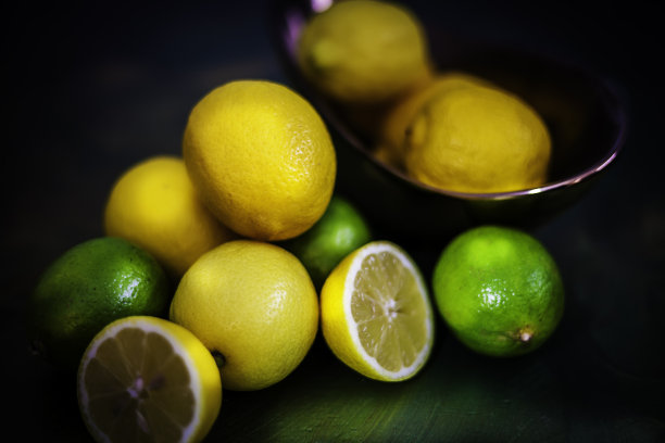 柠檬和酸橙图片下载