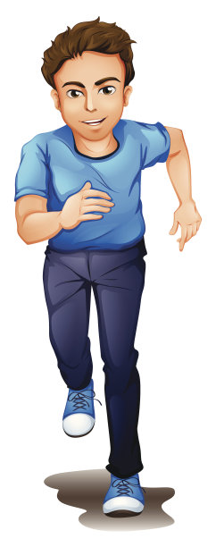 奔跑的人图片下载