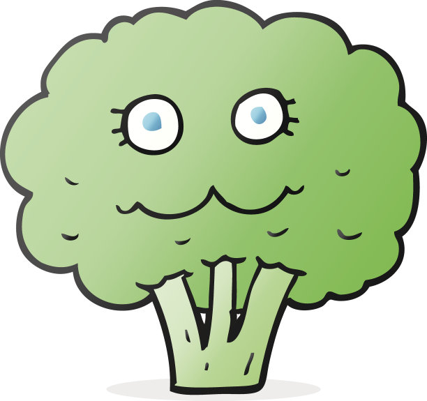 卡通西兰花图片下载