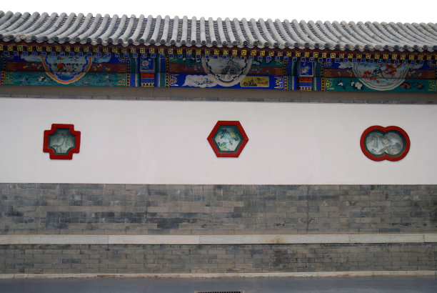 中国传统的乡村墙图片下载