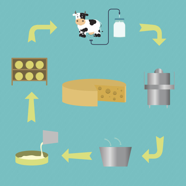 奶酪制造工艺图片下载