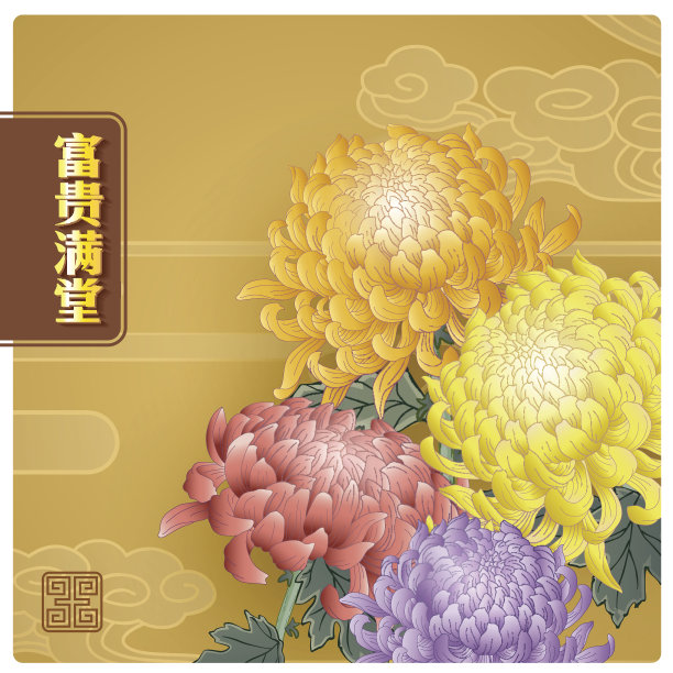 中国新年背景图片下载