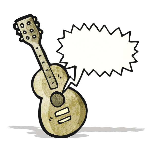 卡通吉他图片下载