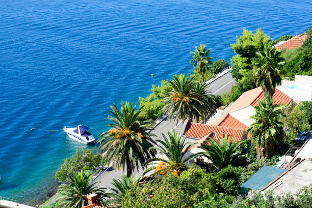 克罗地亚的海景图片下载