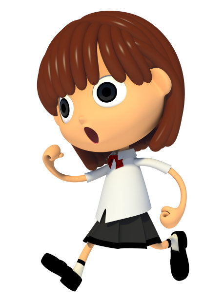 女生跑步图片下载