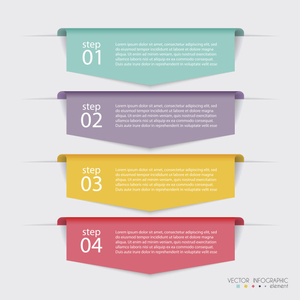 矢量彩色信息图形为您的业务演示。C图片下载