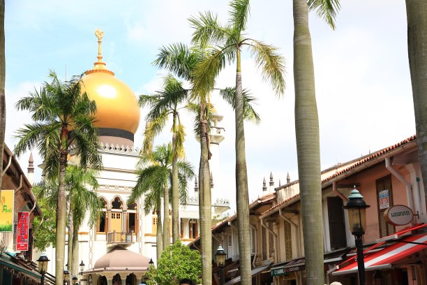 新加坡苏丹清真寺图片下载