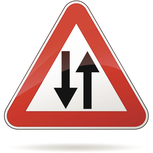 矢量双向标志图片下载