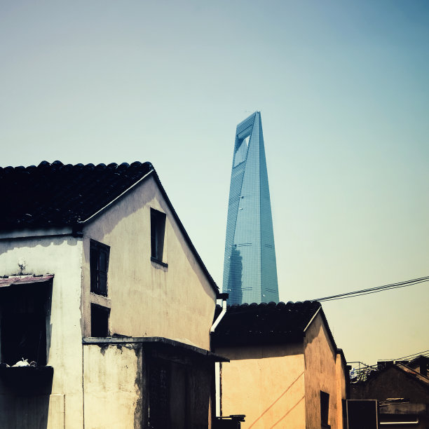 上海对比图片下载