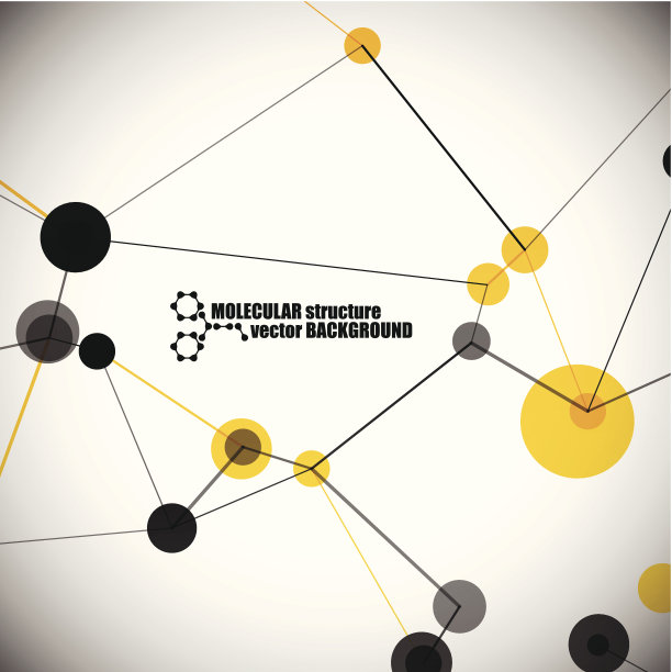 美丽的分子结构图片下载