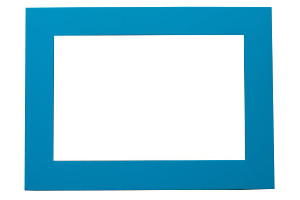 蓝色木框架图片下载