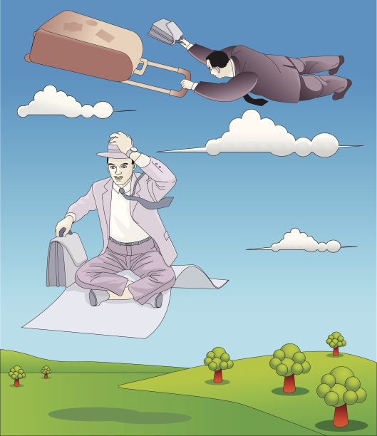 飞的商人图片下载