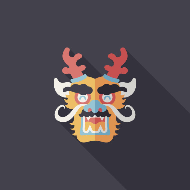 中国舞龙舞狮头像，第10集素材图片