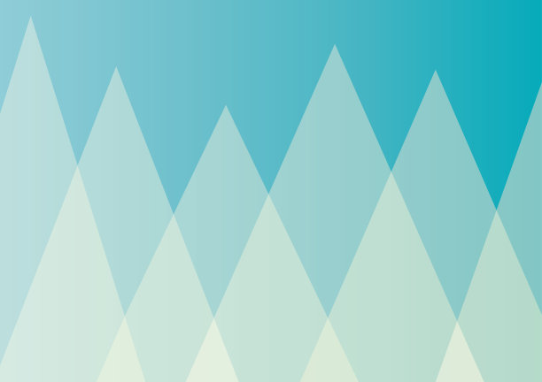 蓝色三角形抽象背景图片下载