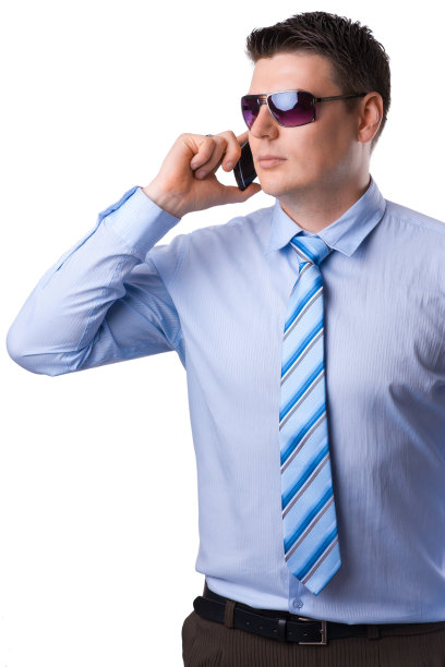 年轻的商人叫图片下载