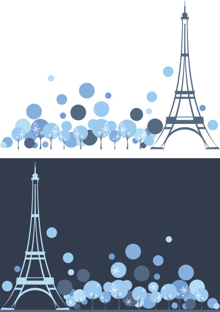 冬季巴黎图片下载