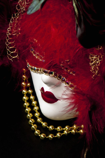 玛蒂草面具红色图片下载