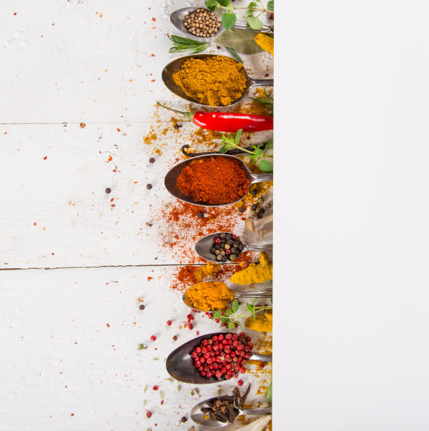 各种香料和药草图片下载