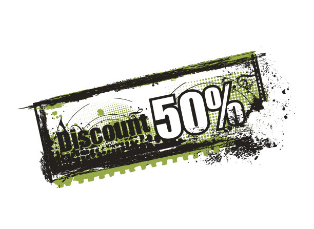 折扣旗帜模板图片下载