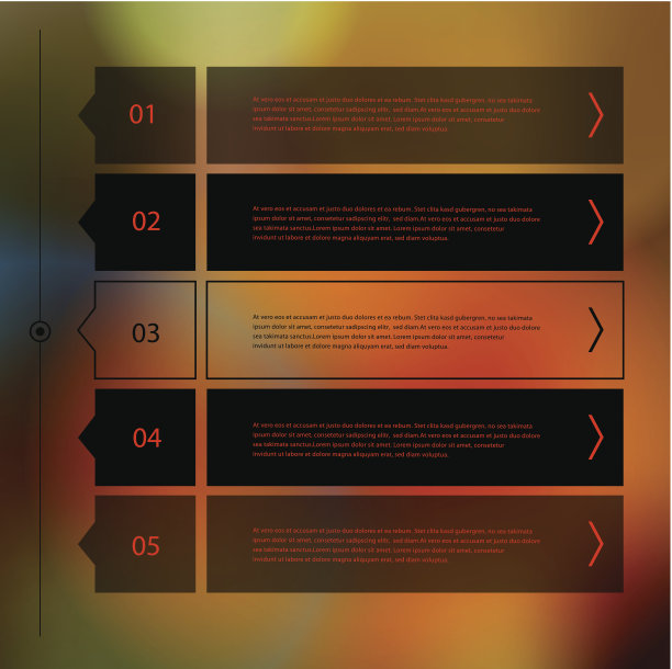 抽象时间轴信息图模板与无聚焦纹理图片下载